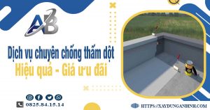 Chống thấm dột tại Bà Rịa