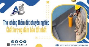 Chống thấm dột tại Thủ Dầu Một