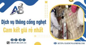 Báo giá dịch vụ thông cống nghẹt tại Ba Vì【Giảm 20% chi phí】