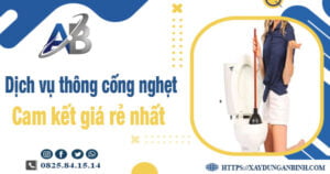 Báo giá dịch vụ thông cống nghẹt tại Cẩm Phả -【Giảm 20%】