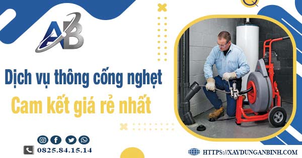 Báo giá dịch vụ thông cống nghẹt tại Đồng Tháp【Giảm 20%】