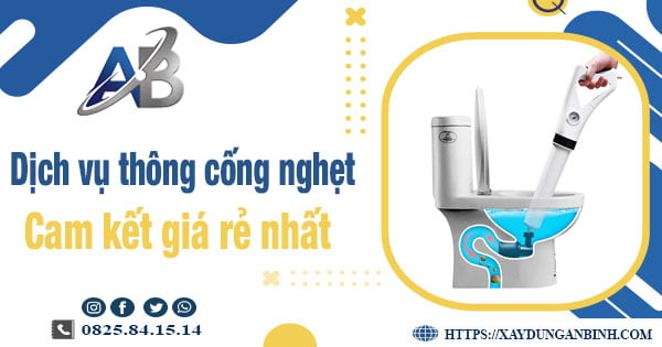 Báo giá dịch vụ thông cống nghẹt tại Hạ Long -【Giảm 20%】