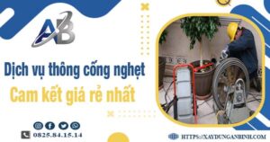 Báo giá dịch vụ thông cống nghẹt tại Hậu Giang【Giảm 20%】