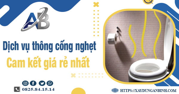 Báo giá dịch vụ thông cống nghẹt tại Hòa Bình -【Giảm 20%】