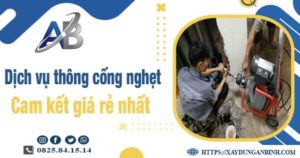 Báo giá dịch vụ thông cống nghẹt tại Hồng Ngự【Giảm 20%】