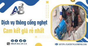 Báo giá dịch vụ thông cống nghẹt tại Kiên Giang【Giảm 20%】