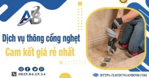 Báo giá dịch vụ thông cống nghẹt tại Lâm Đồng【Giảm 20%】