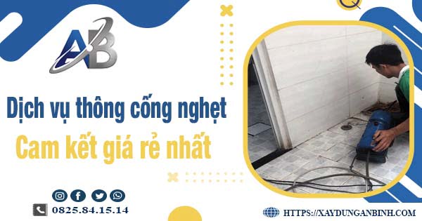 Báo giá dịch vụ thông cống nghẹt tại Mỹ Đức【Giảm 20% phí】