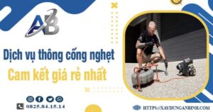 Báo giá dịch vụ thông cống nghẹt tại Phan Rang【Giảm 20%】