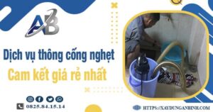 Báo giá dịch vụ thông cống nghẹt tại Quốc Oai -【Giảm 20%】