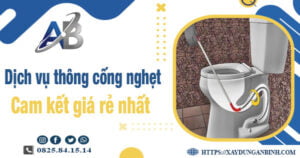 Báo giá dịch vụ thông cống nghẹt tại Tam Điệp -【Giảm 20%】