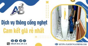 Báo giá dịch vụ thông cống nghẹt tại Thanh Trì -【Giảm 20%】