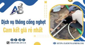 Báo giá dịch vụ thông cống nghẹt tại Tp Bạc Liêu【Giảm 20%】