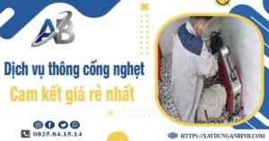 Báo giá dịch vụ thông cống nghẹt tại Tp Huế【Giảm 20% phí】