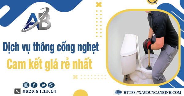 Báo giá dịch vụ thông cống nghẹt tại Tuyên Quang - Giảm 20%