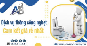 Báo giá dịch vụ thông cống nghẹt tại Uông Bí -【Giảm 20%】