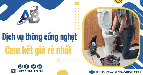 Báo giá dịch vụ thông cống nghẹt tại Việt Trì【Giảm 20% phí】