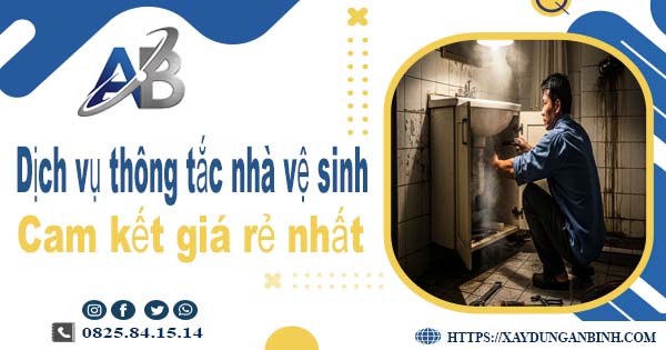 Báo giá dịch vụ thợ thông tắc nhà vệ sinh tại Ba Vì giá rẻ nhất