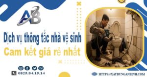 Báo giá dịch vụ thợ thông tắc nhà vệ sinh tại Gia Lai giá rẻ nhất