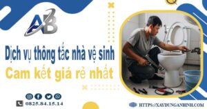 Báo giá dịch vụ thợ thông tắc nhà vệ sinh tại Gia Lâm giá rẻ nhất
