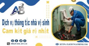 Báo giá dịch vụ thợ thông tắc nhà vệ sinh tại Gia Nghĩa giá rẻ nhất
