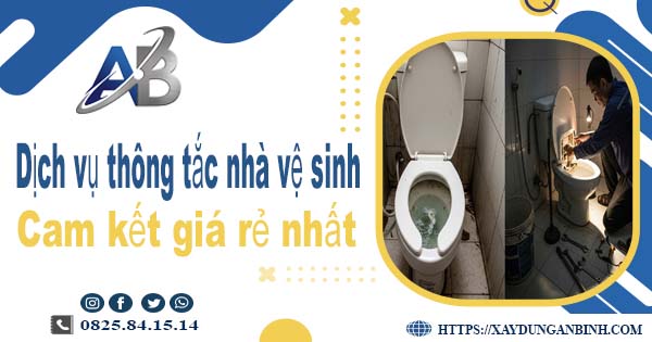 Báo giá dịch vụ thợ thông tắc nhà vệ sinh tại Hải Phòng giá rẻ nhất