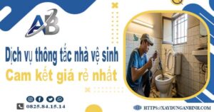 Báo giá dịch vụ thợ thông tắc nhà vệ sinh tại Hoàn Kiếm giá rẻ nhất