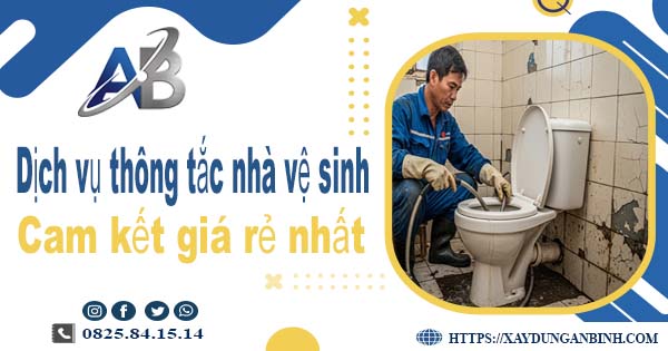 Báo giá dịch vụ thợ thông tắc nhà vệ sinh tại Mê Linh giá rẻ nhất