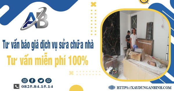 Tư vấn báo giá dịch vụ sửa chữa nhà tại Gò Vấp【Miễn Phí】