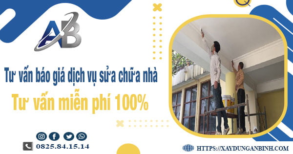 Tư vấn báo giá dịch vụ sửa chữa nhà tại quận 3【Miễn Phí】