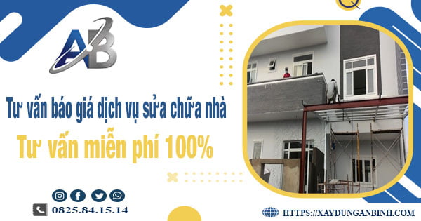 Tư vấn báo giá dịch vụ sửa chữa nhà tại quận 8【Miễn Phí】