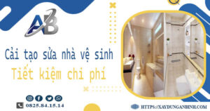 Chi phí cải tạo sửa nhà vệ sinh tại Tân Phú -【Giá chỉ từ 199K】