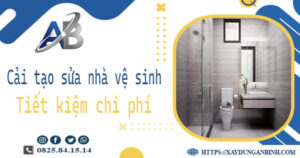 Chi phí cải tạo sửa nhà vệ sinh tại Tp Dĩ An -【Giá chỉ từ 199K】